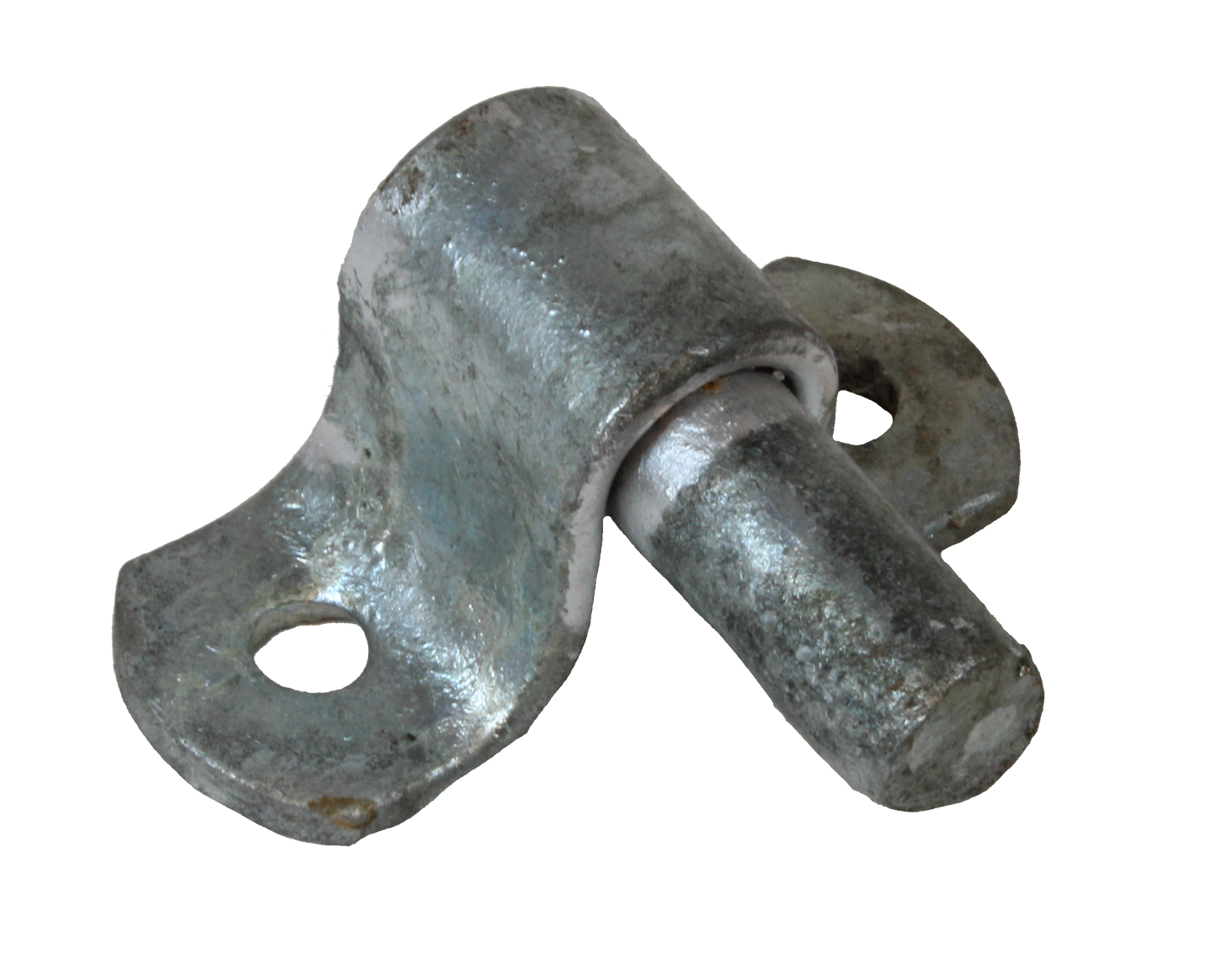 Wood or Masonry Male Hinge for Chain Link Fences