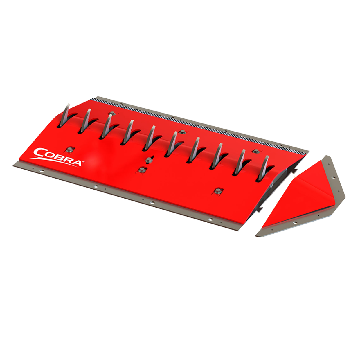 3' Surface Mount Traffic Spike Section; Galvanized