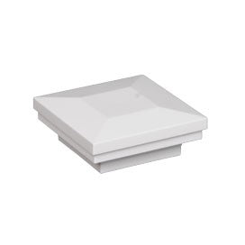 3.5" x 3.5" Ornamental Downward Low Voltage Light Post Cap (Box of 6)