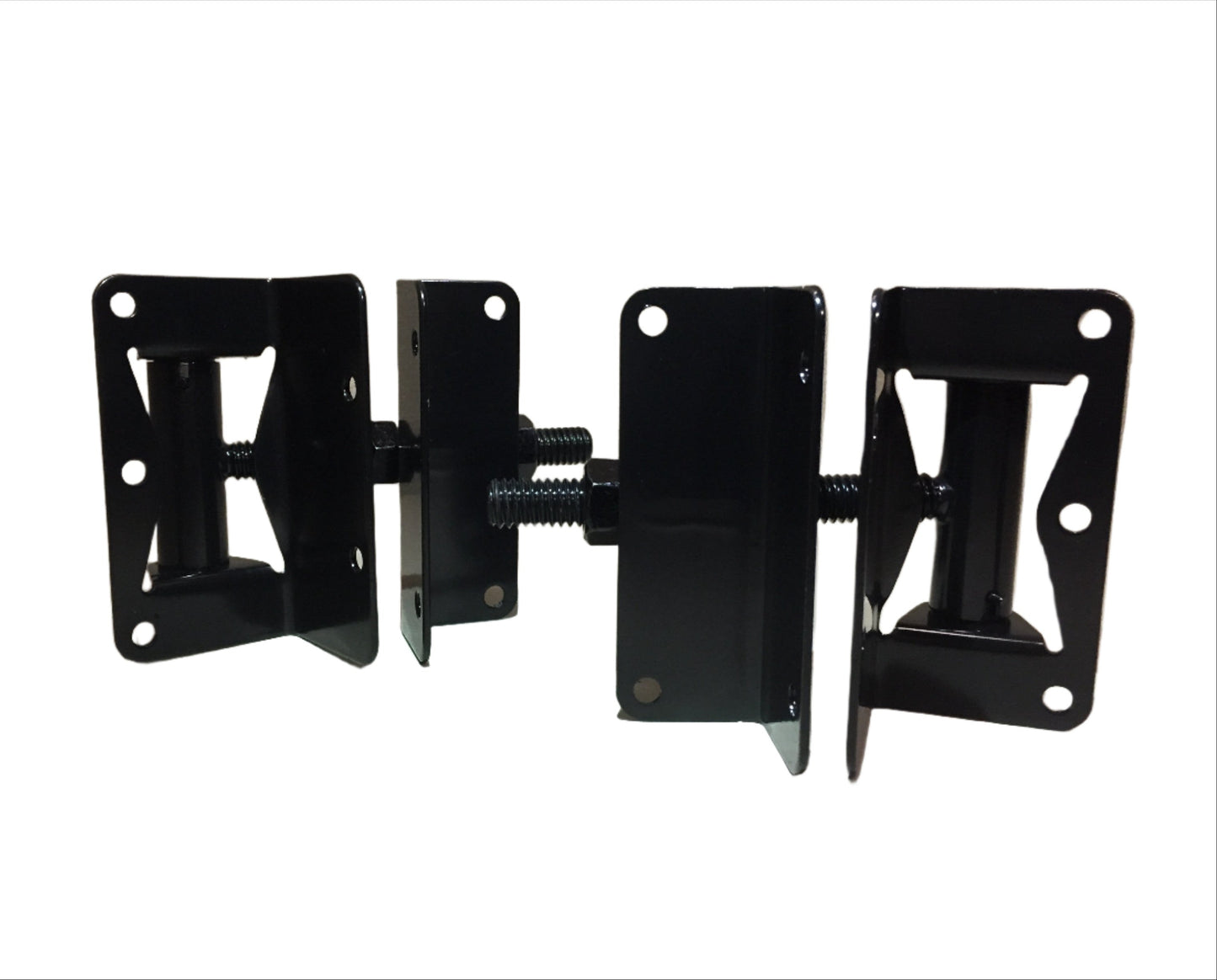 Multi-Adjustable Self-Closing Gate Hinges for Ornamental Fences