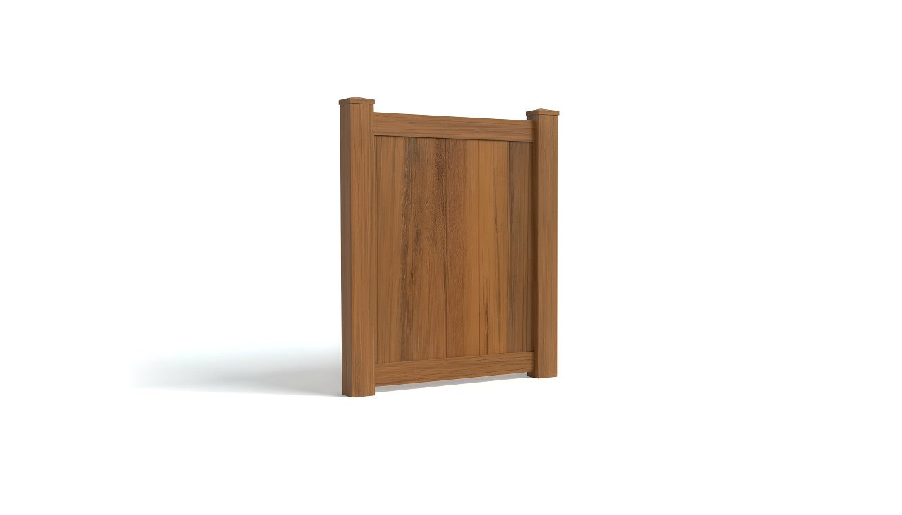 4' Tall x 3' Wide Single Swing Vinyl Gate For Vinyl Fences (AFC-001)