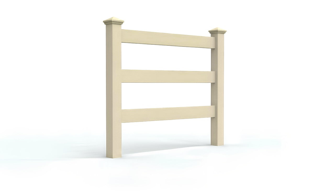 5' Tall x 4' Wide Single Swing Vinyl Gate For Vinyl Fences (AFC-19A)