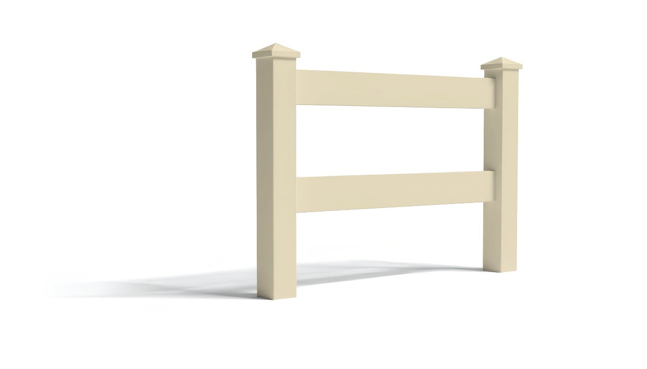3' Tall x 3' Wide Single Swing Vinyl Gate For Vinyl Fences (AFC-302)