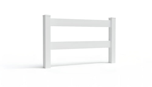 3' Tall x 4' Wide Single Swing Vinyl Gate For Vinyl Fences (AFC-302) - White