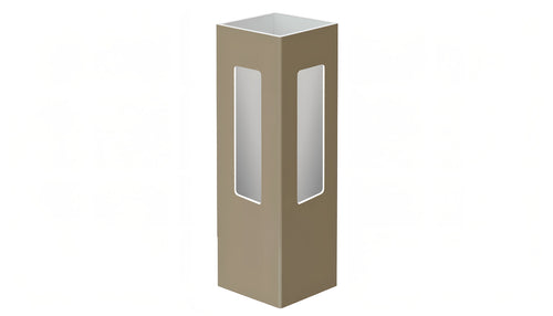 5" x 5" x 96" x .150 Corner Post For Vinyl Fences (AFC-030) - BUY PER PIECE (EACH) / Adobe
