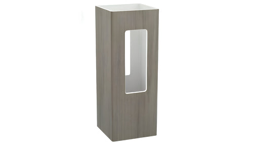 5" x 5" x 78" x .150 Line Post For Vinyl Fences (AFC-19A) - BUY PER PIECE (EACH) / Chai Gray