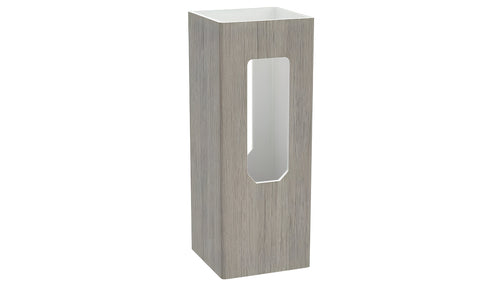 5" x 5" x 72" x .150 Line Post For Vinyl Fences (AFC-001) - BUY PER PIECE (EACH) / Chai Gray