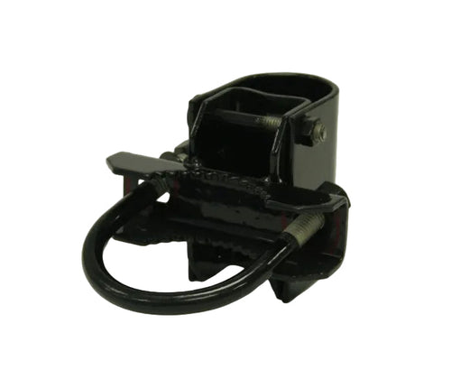 3" x 1-5/8" to 2" Black Bulldog Hinge for Chain Link Fences - BUY PER PIECE (EACH)