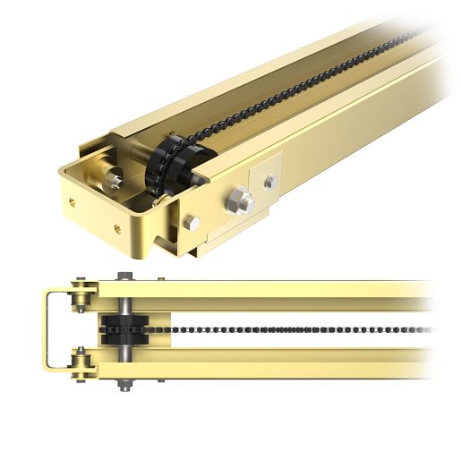 HCT14 14' Rail for HCTDCUL Specialty Overhead Operator