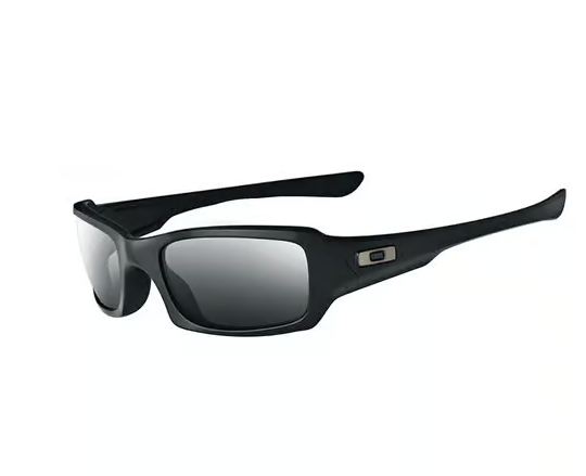 Oakley SI Fives Squared Unisex Matte Black Frame Gray Lens Sunglasses