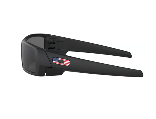 Oakley SI Gascan Unisex Matte Black Frame Gray Lens Polarized Sunglasses