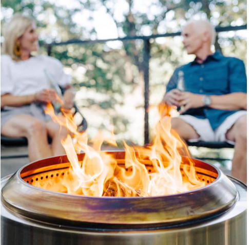 Solo Stove Yukon 2.0 27 in. W Stainless Steel Round Multi-Fuel Fire Pit