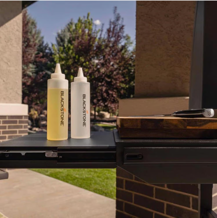Blackstone Iron Forged 4 Burner Liquid Propane Outdoor Griddle with Hood Black