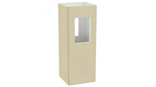 4" x 4" x 72" x .135 Line Post For Vinyl Fences (AFC-17) - BUY PER PIECE (EACH) / Tan