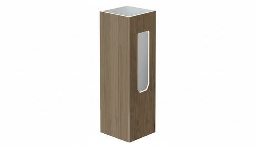5" x 5" x 72" x .150 End Post For Vinyl Fences (AFC-001) - BUY PER PIECE (EACH) / Green Teak