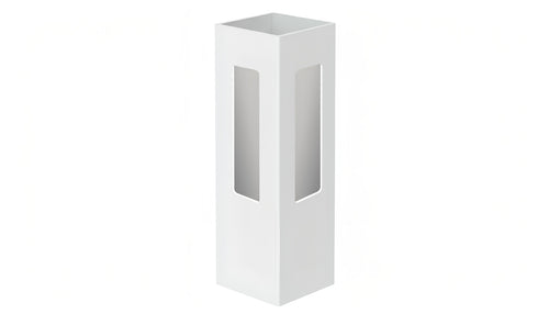 5" x 5" x 96" x .150 Corner Post For Vinyl Fences (AFC-030) - BUY PER PIECE (EACH) / White