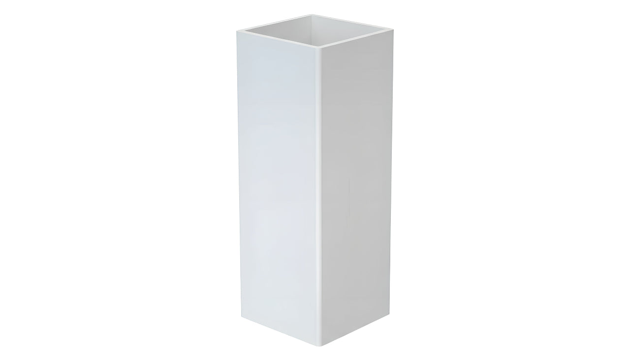 4" x 4" x 192" x .135 Standard Blank Post For Vinyl Fences
