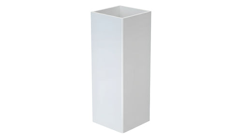 4" x 4" x .135 Standard Blank Post for Vinyl Fences - BUY PER PIECE (EACH) / White