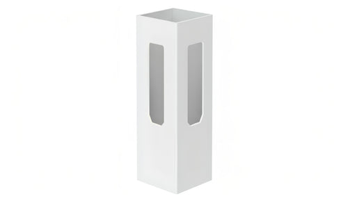 5" x 5" x 72" x .150 Corner Post For Vinyl Fences (AFC-001) - BUY PER PIECE (EACH) / White