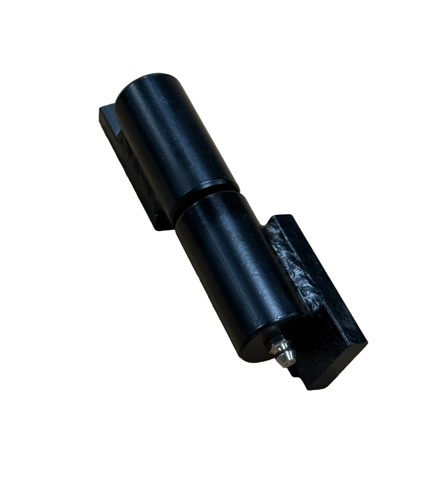 5" Black Barrel Hinge Pair For Chain Link Fences