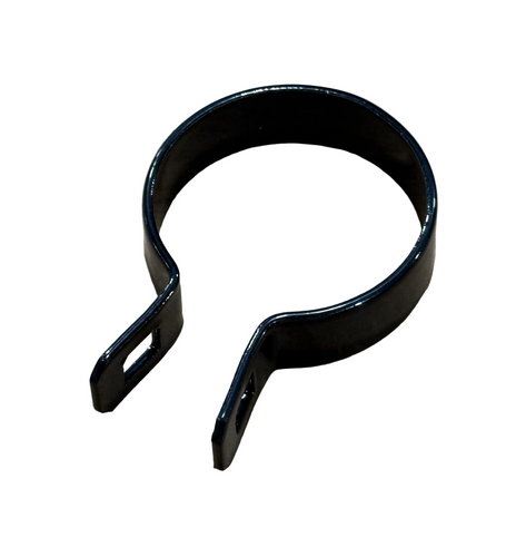2-1/2" Black End Band for Chain Link Fences - BUY PER PIECE (EACH)