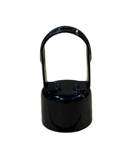 2" x 1-5/8" Black Steel Line Top for Chain Link Fences - BUY PER PIECE (EACH)