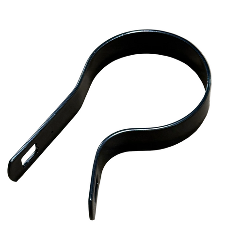 2-1/2" Black Tension Band for Chain Link Fences - BUY PER PIECE (EACH)