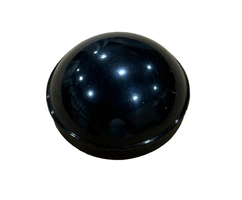 2-1/2" Black Aluminum Terminal Cap for Chain Link Fences - BUY PER PIECE (EACH)