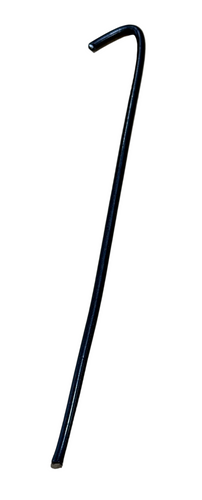 8-1/4" x 9-gauge Black Vinyl Coated Aluminum Wire Ties "#16 Black" (Bag of 100) for Chain Link Fences