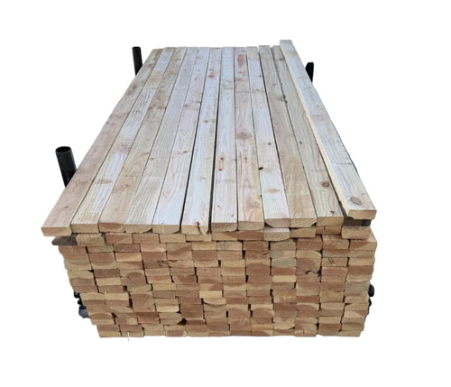 2" x 4" x 8' Douglas Fir Rails for Wood Fences - BUY PER PIECE (EACH)