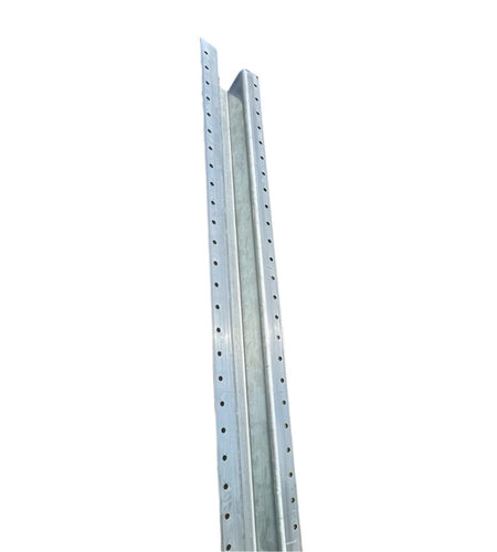 8' 11-gauge AFS Forever Galvanized Steel Post STD for Wood Fences - BUY PER PIECE (EACH)