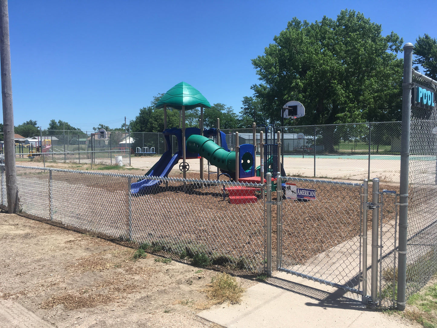 3" Galvanized Fork Latch for Chain Link Fence Gates