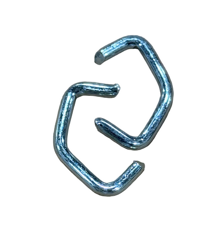 9-gauge Galvanized Hog Rings (1 LB) for Chain Link Fences - BUY PER PIECE (EACH)