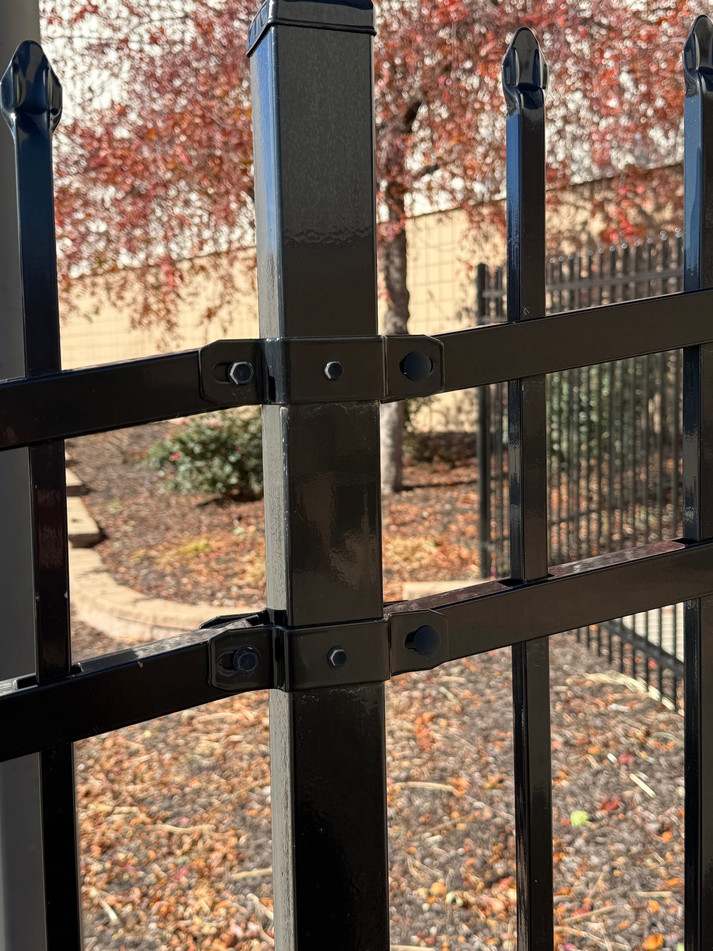 2" Line Bracket for Ornamental Steel/Iron Fences