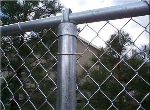 1-5/8" x 1-3/8" Steel Line Loop Top For Chain Link Fences