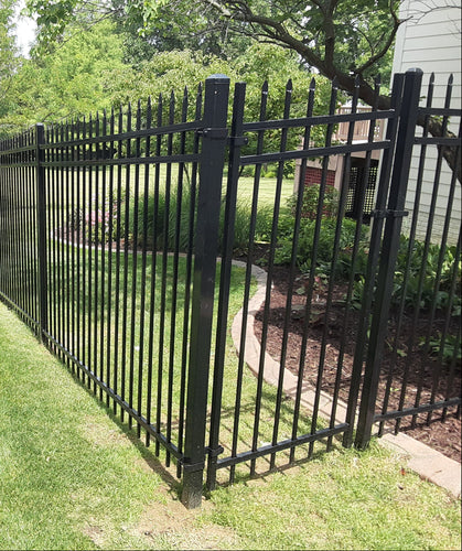 36" x 72" Spear Top Single Swing Gate for Ornamental Fences