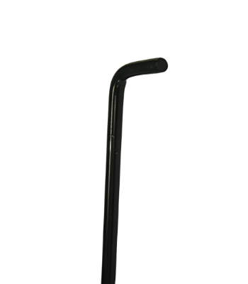 48" x 5/8" Residential Black Heavy-Duty Gate Drop Rod for Ornamental Fences