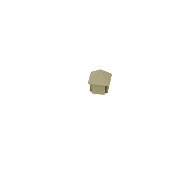 1-3/8" x 1-3/8" Sandstone Sharp Picket Cap