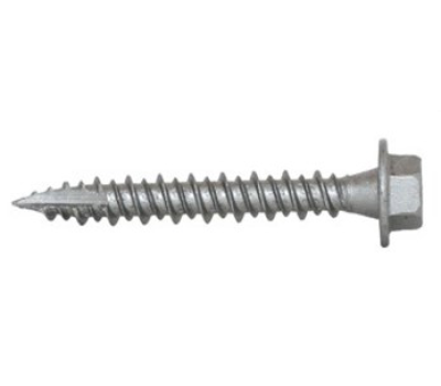 1" #8 Silver Self-Tapping Screws for Vinyl Fences - BUY PER PIECE (EACH)