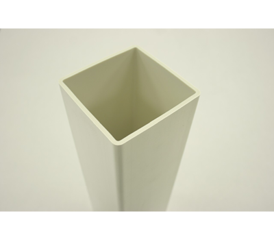 White 2-Rail - Line (Gold Series) 5" x 5" x 5' For Vinyl Fences