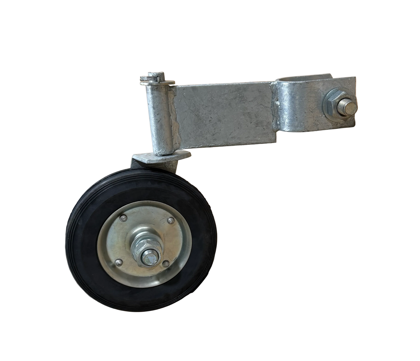 1-5/8" Swivel Gate Roller with 6" Wheel for Chain Link Fence Gates