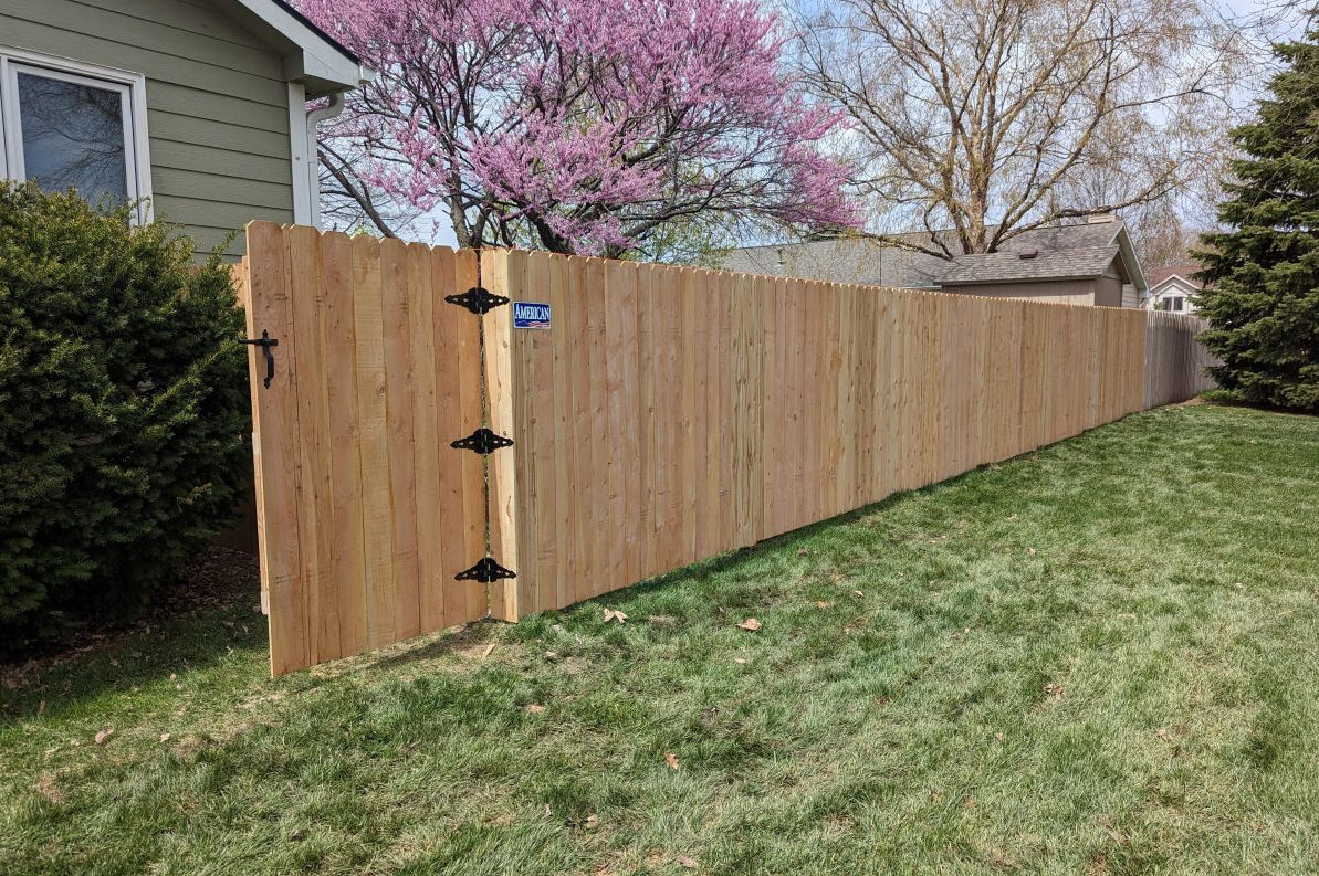 8" Wood Strap Hinge Pair for Wood Fence Gates