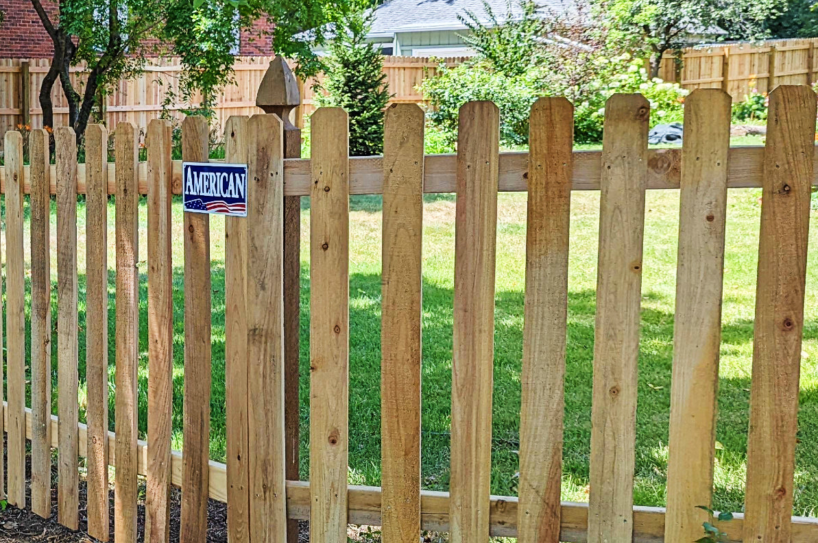 3-1/2" x 3-1/2" x 6' Treated Green Pine Post for Wood Fences
