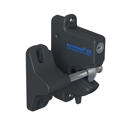 Keystone® X2 External Mount Gate Latch – One-Sided for Vinyl, Ornamental or Wood Fences