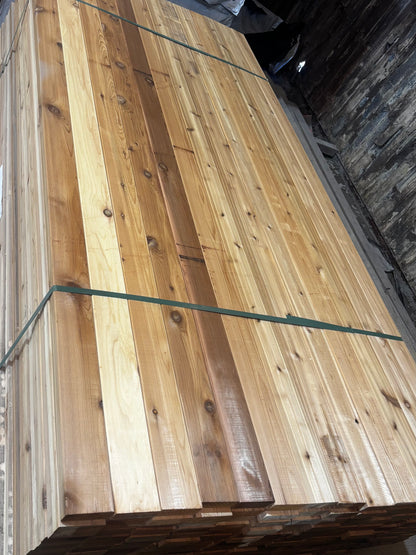 2" x 4" x 8' Western Red Cedar Rail for Wood Fences