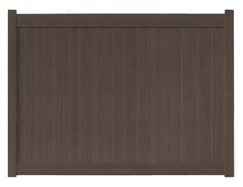 [AFC-025] 6' Tall x 8' Wide Privacy Fence Woodlands Series For Vinyl Fences