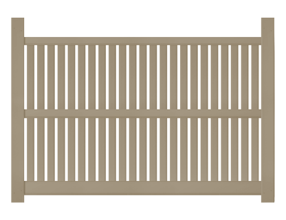 [Price Per Foot - AFC-C61] Classic 6' 3" Picket w/1" Air Space For Vinyl Fences