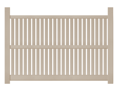 [Price Per Foot - AFC-C61] Classic 6' 3" Picket w/1" Air Space For Vinyl Fences