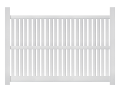 [Price Per Foot - AFC-C61] Classic 6' 3" Picket w/1" Air Space For Vinyl Fences