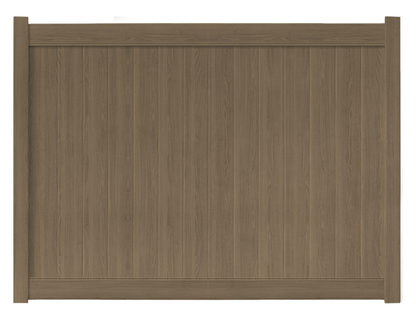 [AFC-025] 6' Tall x 8' Wide Privacy Fence Woodlands Series For Vinyl Fences